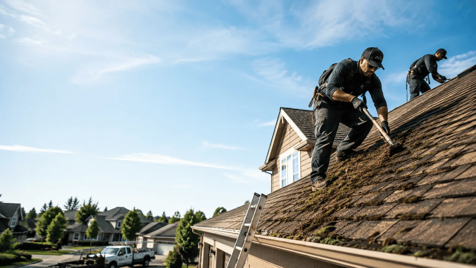 Roof Moss Removal in Mohler, WA near me